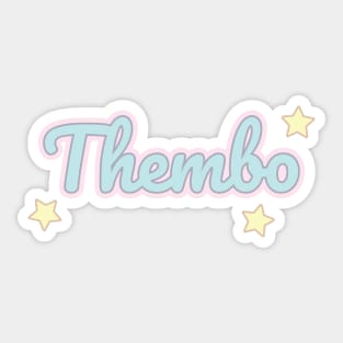 Thembo Pride Sticker